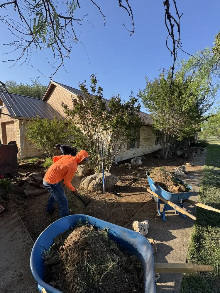 Professional landscape installation for outdoor upgrades across Kingsland, TX - Vision Green Land Care