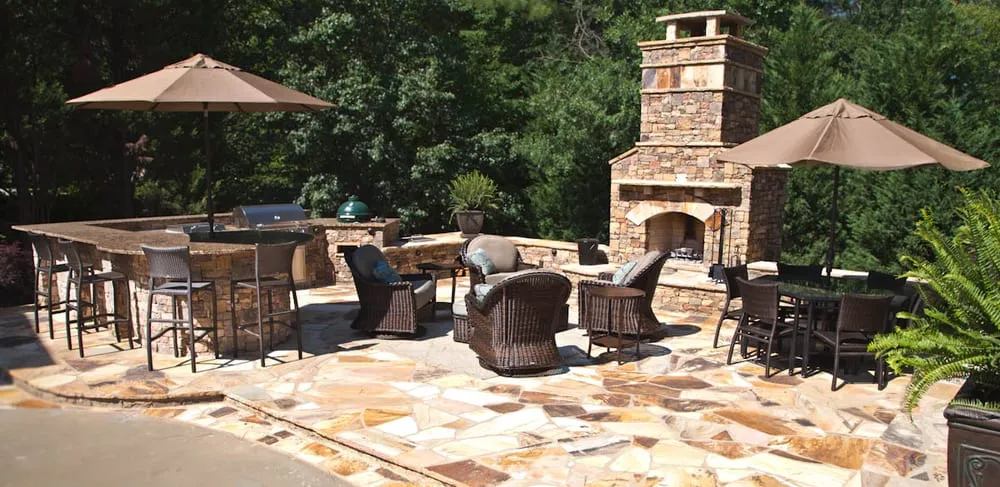 Professional yard maintenance for residential properties across Acworth, GA - Vision Hardscapes Of Atlanta Inc