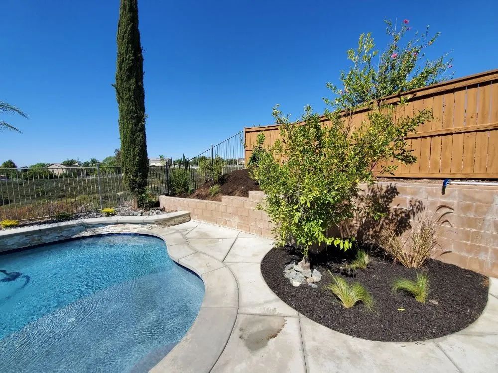 Professional yard maintenance with custom design in Temecula, CA by Vision Irrigation and Landscaping