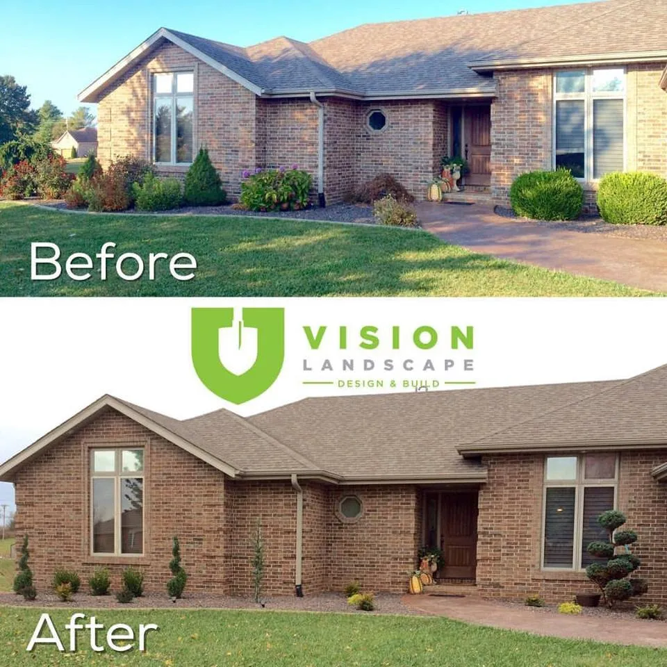 Trusted yard maintenance for homes in Springfield, MO by Vision Landscape Design & Build