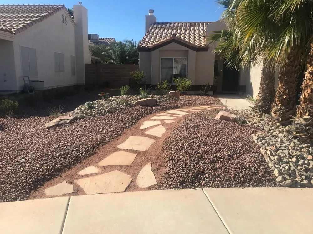 Local garden landscaping for residential properties across Henderson, NV - Vision Landscape