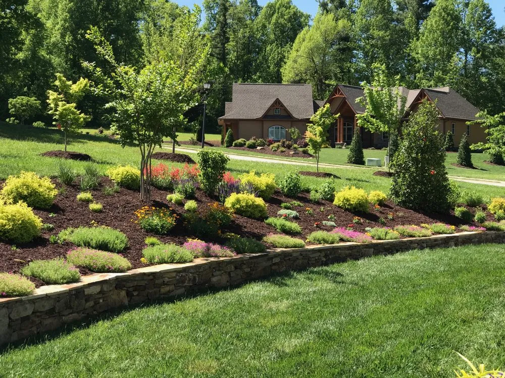 Expert outdoor landscaping for beautiful yards in Hendersonville, NC by Vision Landscapes