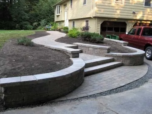 Local landscape installation in Brimfield, MA - Vision Landscaping