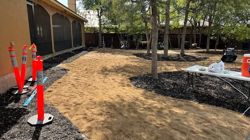 Top-rated yard cleanup service for homes in San Antonio, TX by Vision Landscaping
