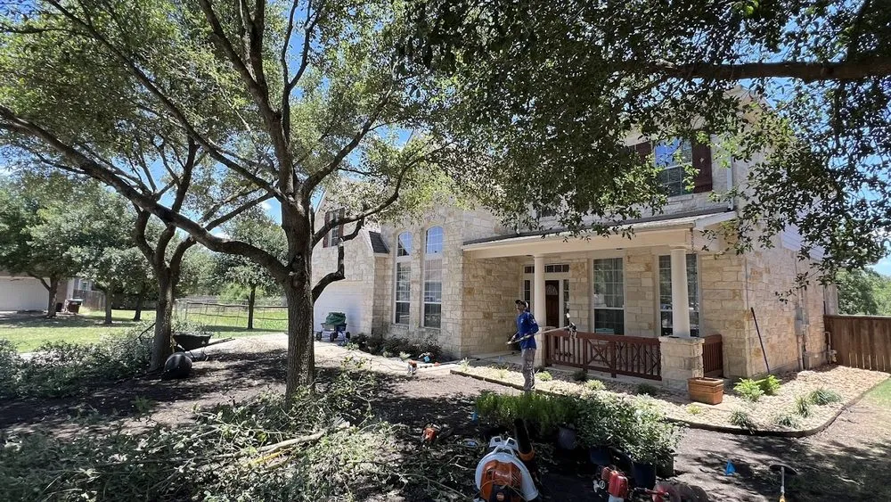 Expert lawn care service with custom design in San Antonio, TX by Vision Landscaping