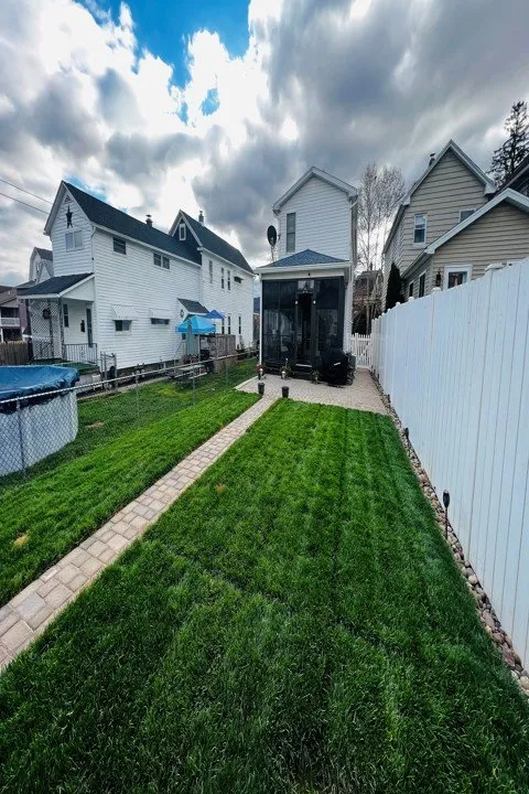 Custom yard cleanup service for homes in Shavertown, PA by Vision Lawn & Landscaping