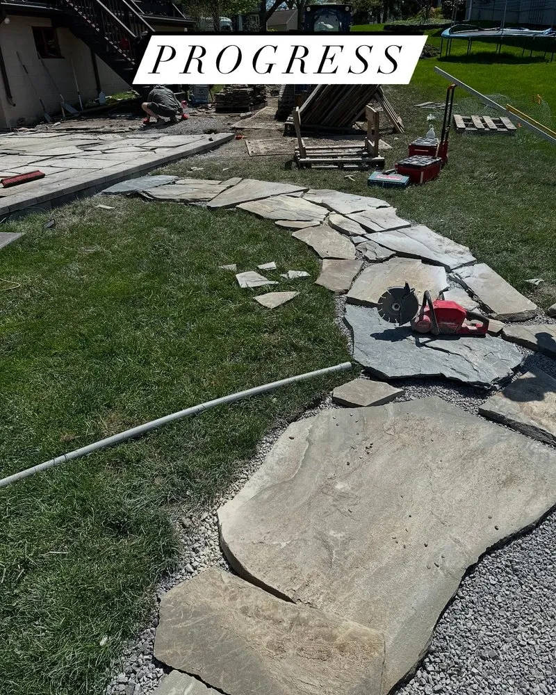 Trusted landscape installation with custom design across Tonawanda, NY - Vision Lawncare & Snowplow