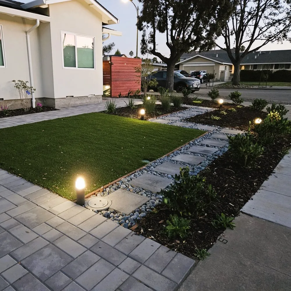 Professional landscape installation for outdoor upgrades in Fremont, CA by Visionable Landscaping