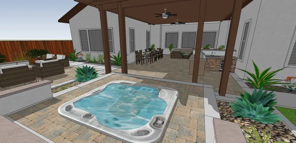 Expert garden landscaping in Murrieta, CA by Visionary Design Services