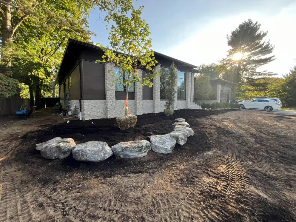 Custom lawn mowing service in Old Tappan, NJ by Visionary Landscape