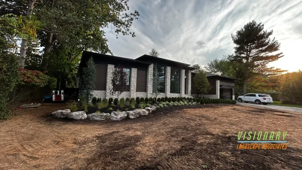 Custom lawn mowing service in Old Tappan, NJ by Visionary Landscape