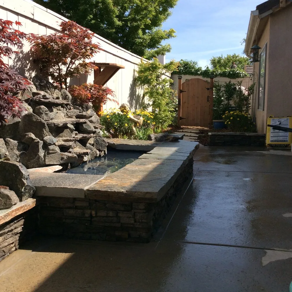 Custom landscape design for homes in Fresno, CA by Visions Landscape and Design