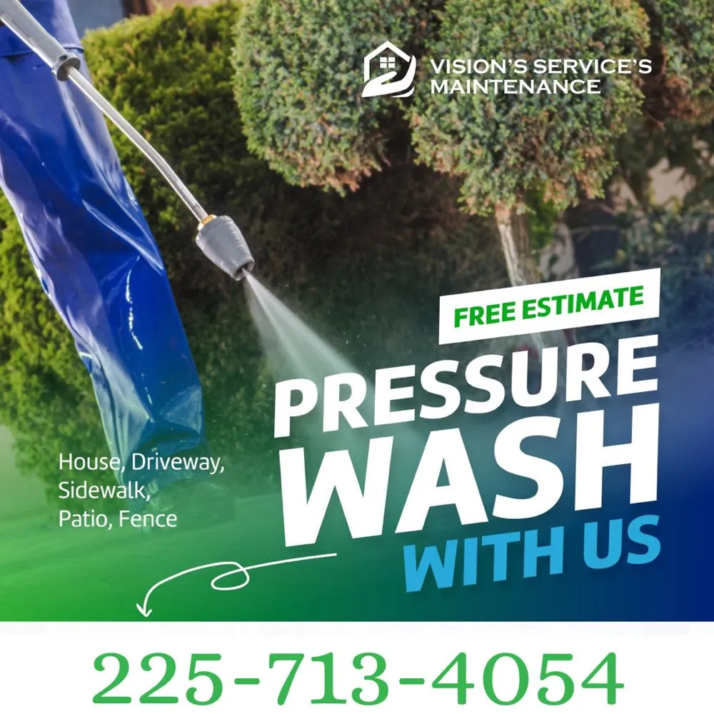 Professional lawn mowing service for year-round maintenance in Baton Rouge, LA by Visions Services Maintenance