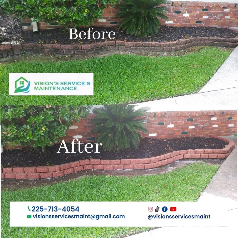 Trusted landscape installation experts serving Baton Rouge, LA - Visions Services Maintenance