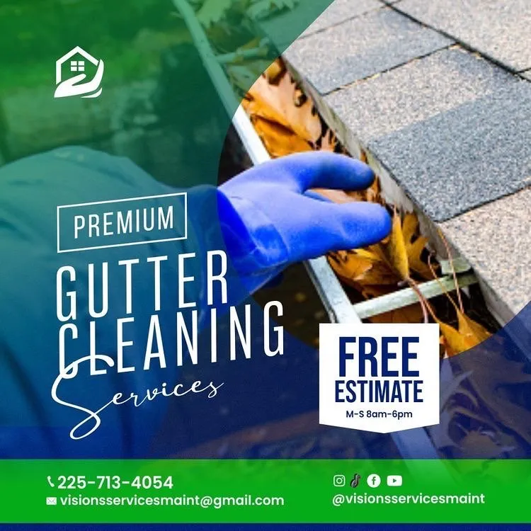 Reliable lawn mowing service with custom design in Baton Rouge, LA by Visions Services Maintenance