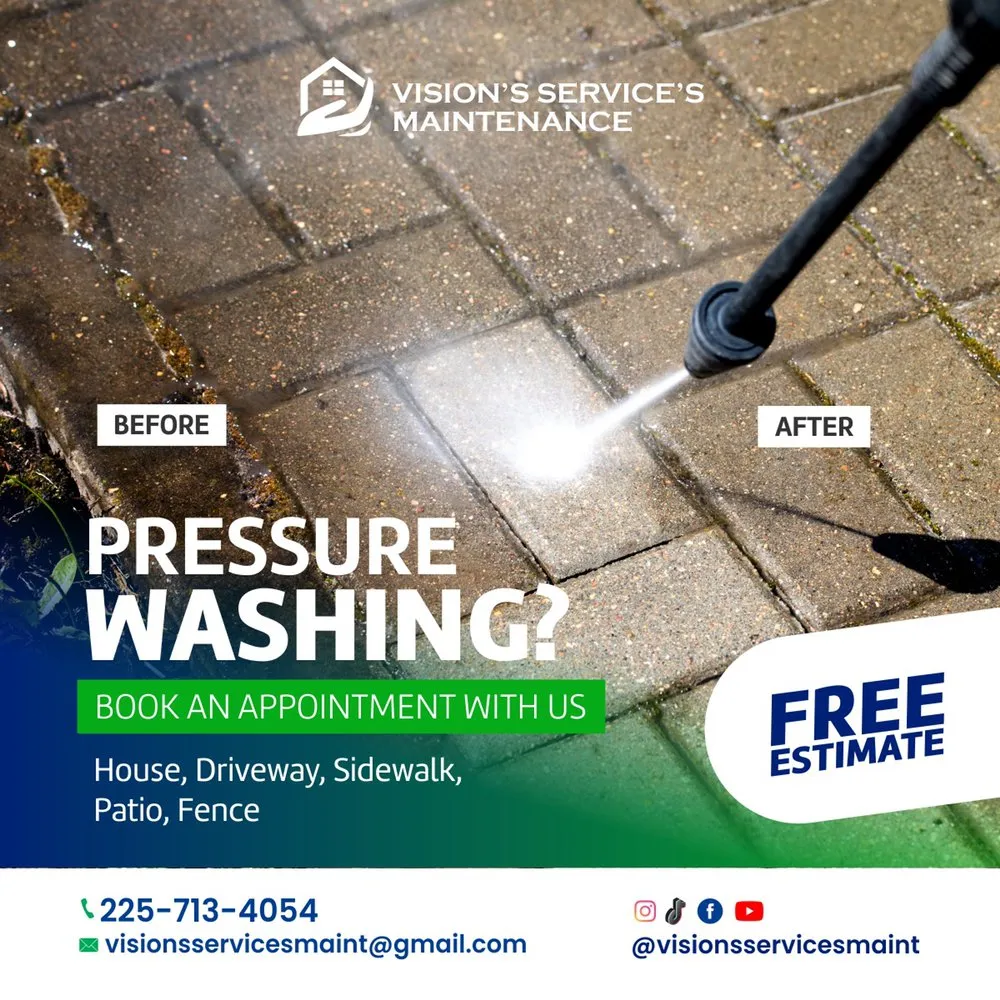 Trusted outdoor landscaping for year-round maintenance in Baton Rouge, LA by Visions Services Maintenance