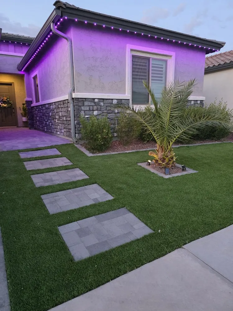 Custom residential landscaping for beautiful yards in Avondale, AZ by VisionScapes