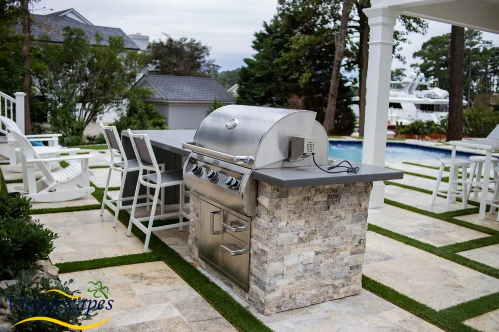 Reliable landscape installation for residential properties in Chesapeake, VA by Visionscapes Land Design