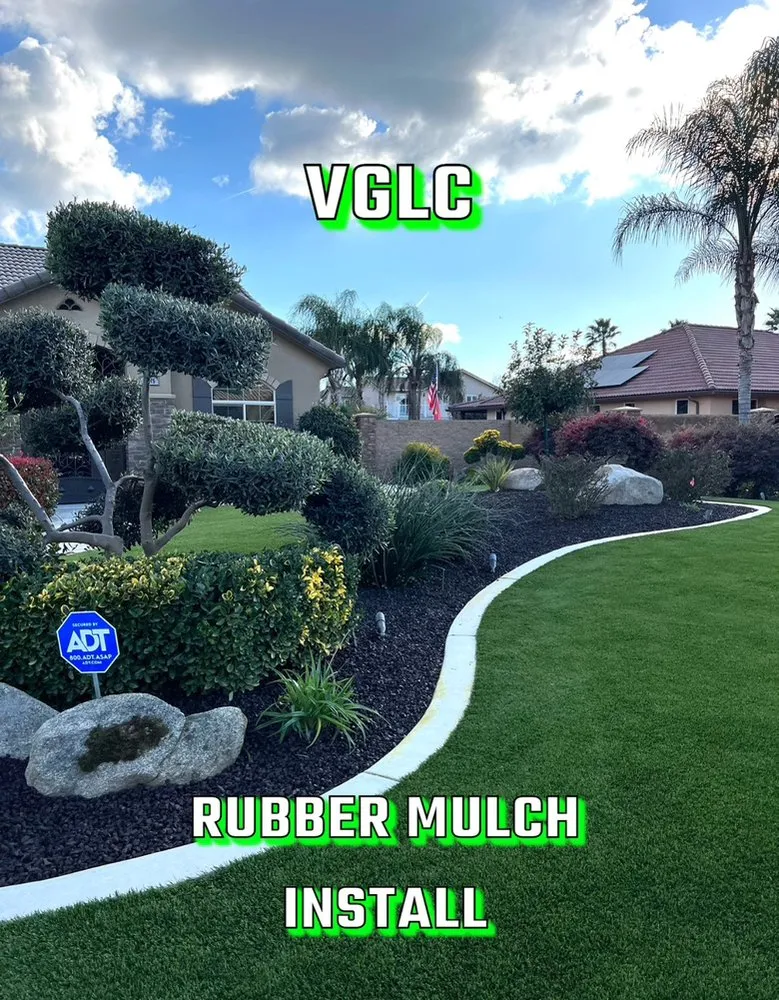 Custom yard maintenance with custom design in Visalia, CA by Vista Green Lawn Care