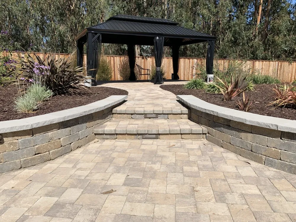 Trusted yard maintenance with custom design in Salinas, CA by Vista Landscaping
