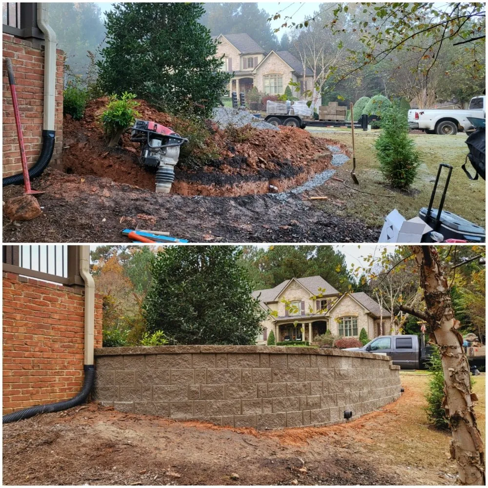Trusted garden landscaping in Roswell, GA by Vista Landscaping Services