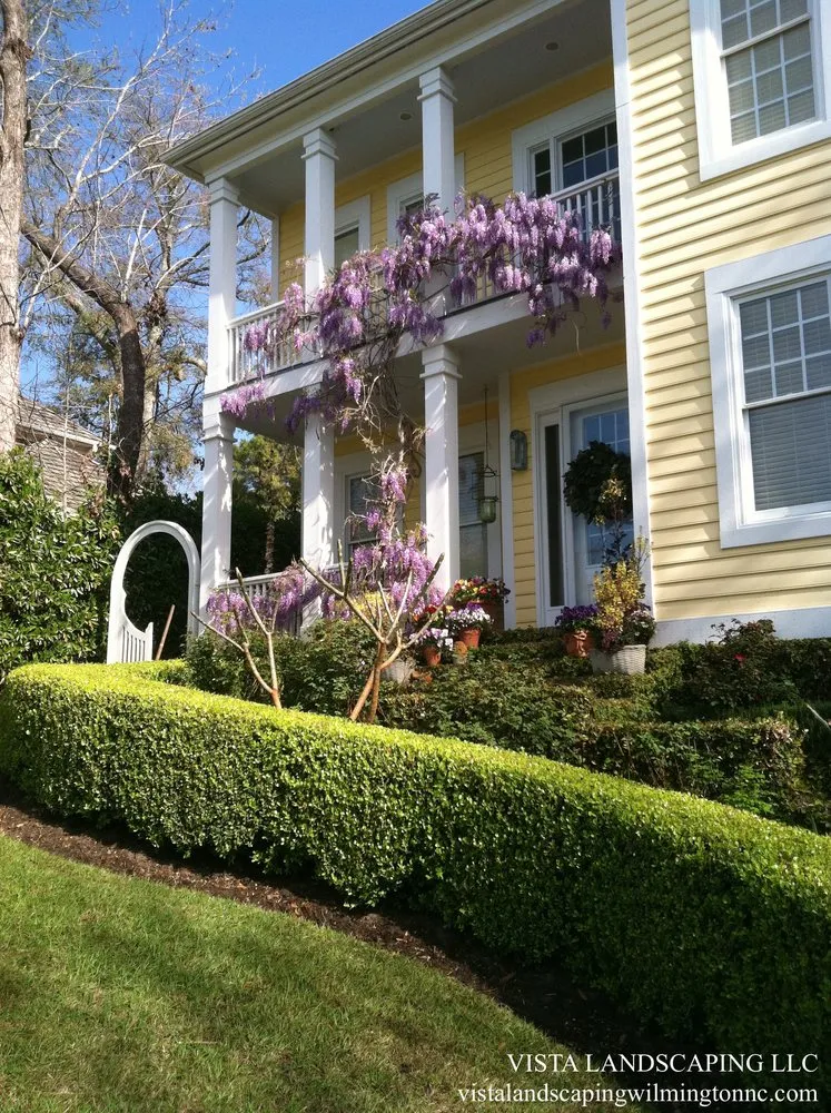 Expert garden landscaping for year-round maintenance in Wilmington, NC by Vista Landscaping