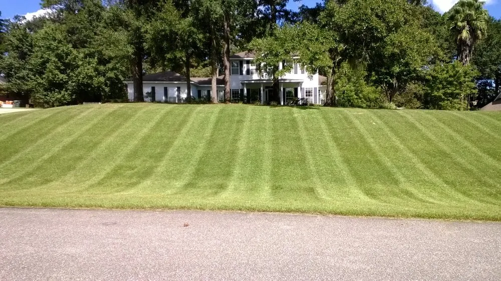 Custom landscape design in Tallahassee, FL by Vista Lawn Care