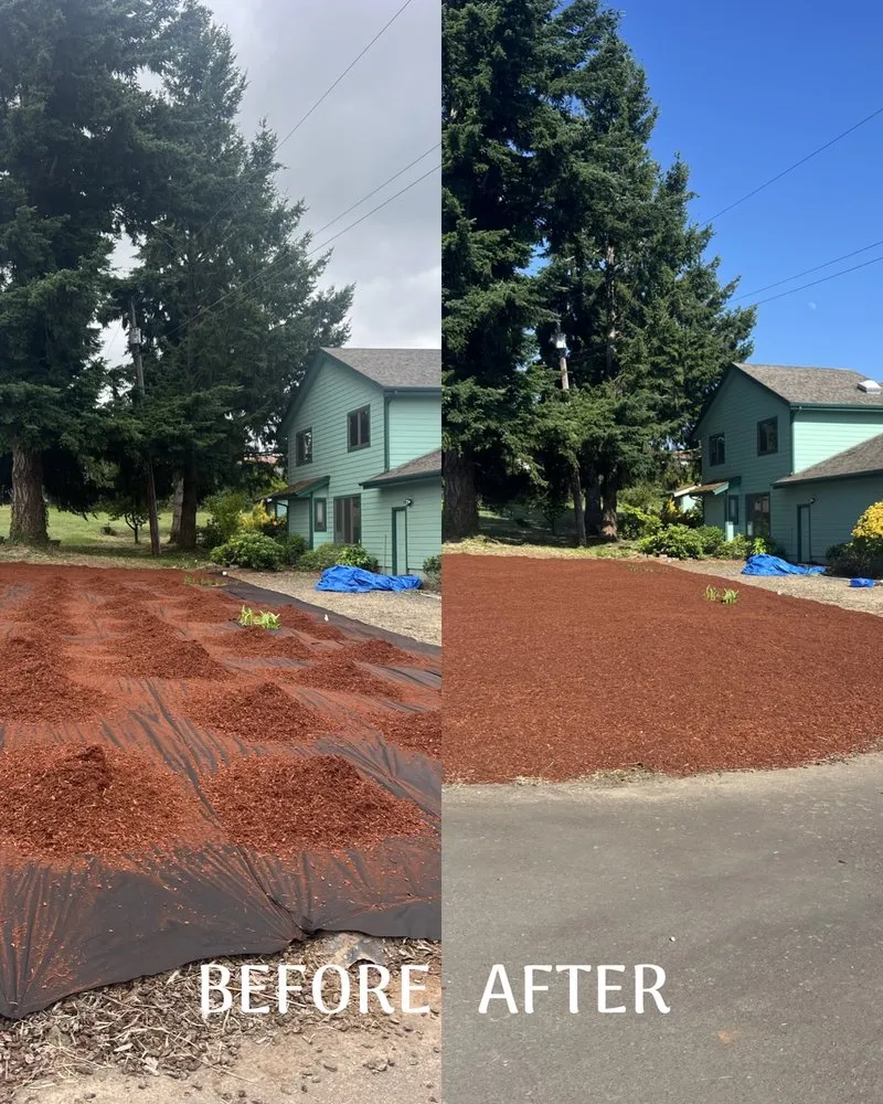 Custom landscaping services in Salem, OR by Vista Pacific