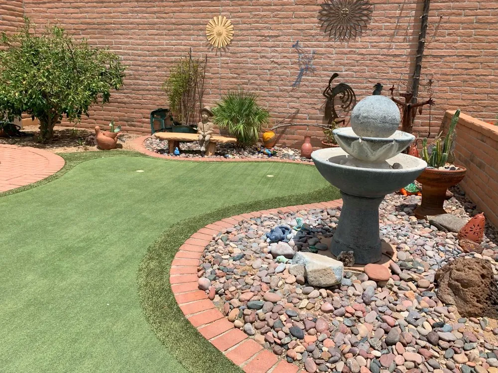 Custom landscape design for year-round maintenance across Green Valley, AZ - Vista Verde Landscaping