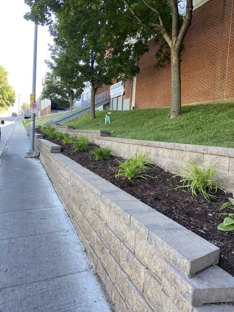 Local landscape installation in Omaha, NE by Vista Verde Landscaping