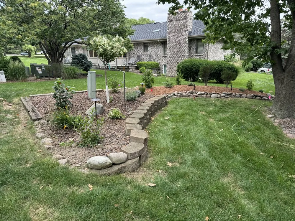 Professional yard maintenance with custom design across Omaha, NE - Vista Verde Landscaping