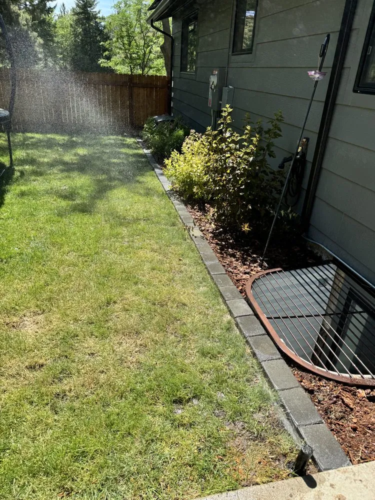 Custom landscape design with custom design across Meridian, ID - Vista View Landscaping