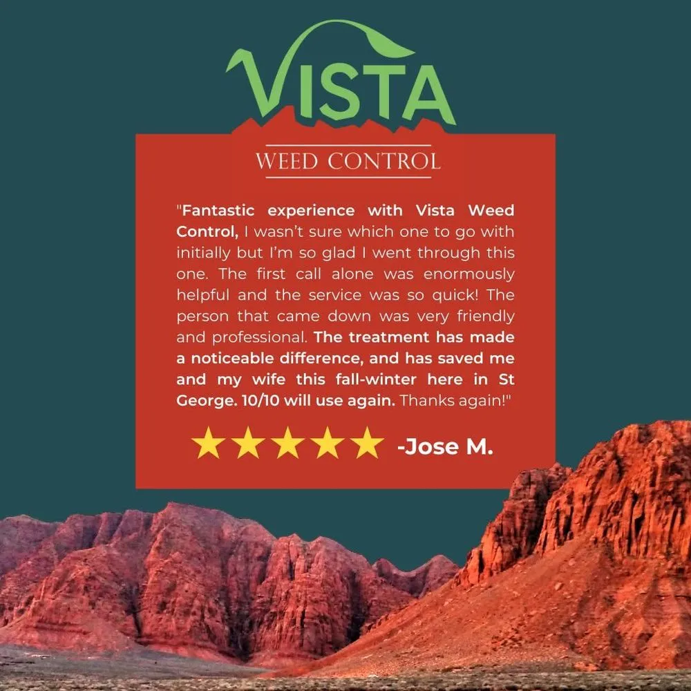 Affordable landscaping services experts serving St. George, UT - Vista Weed Control