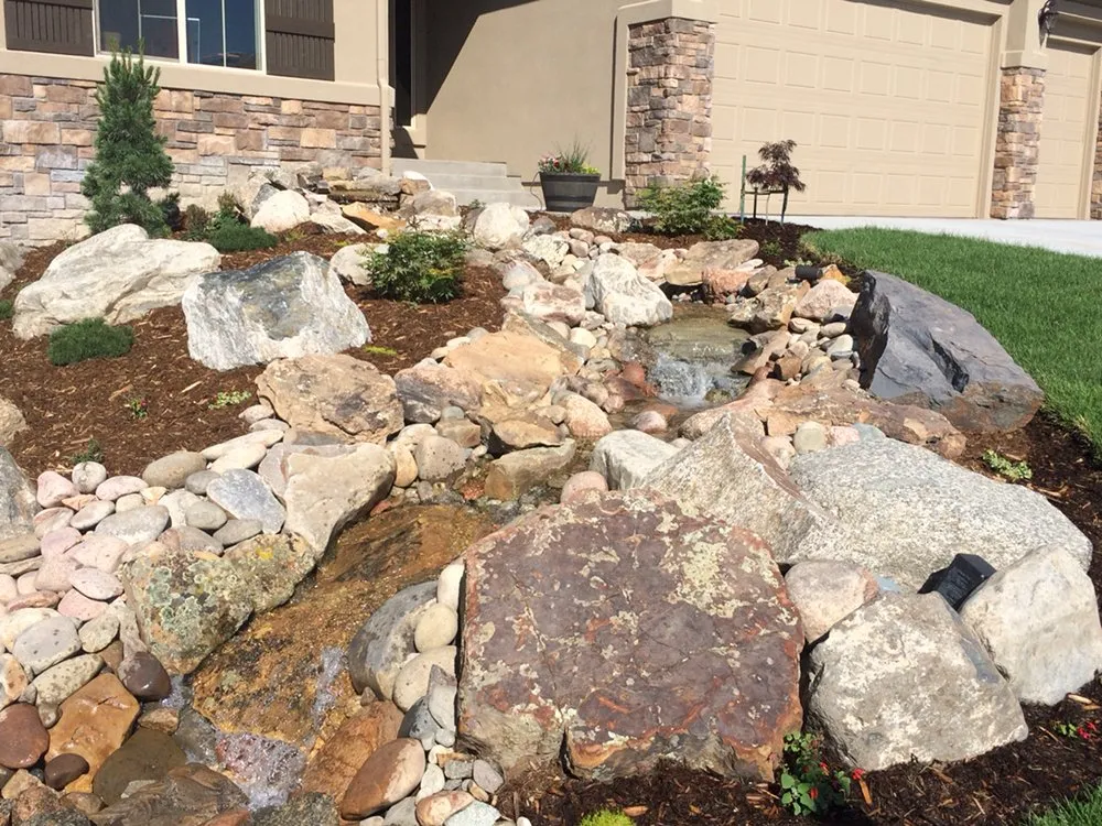 Local outdoor landscaping with custom design across Monument, CO - VistaCraft