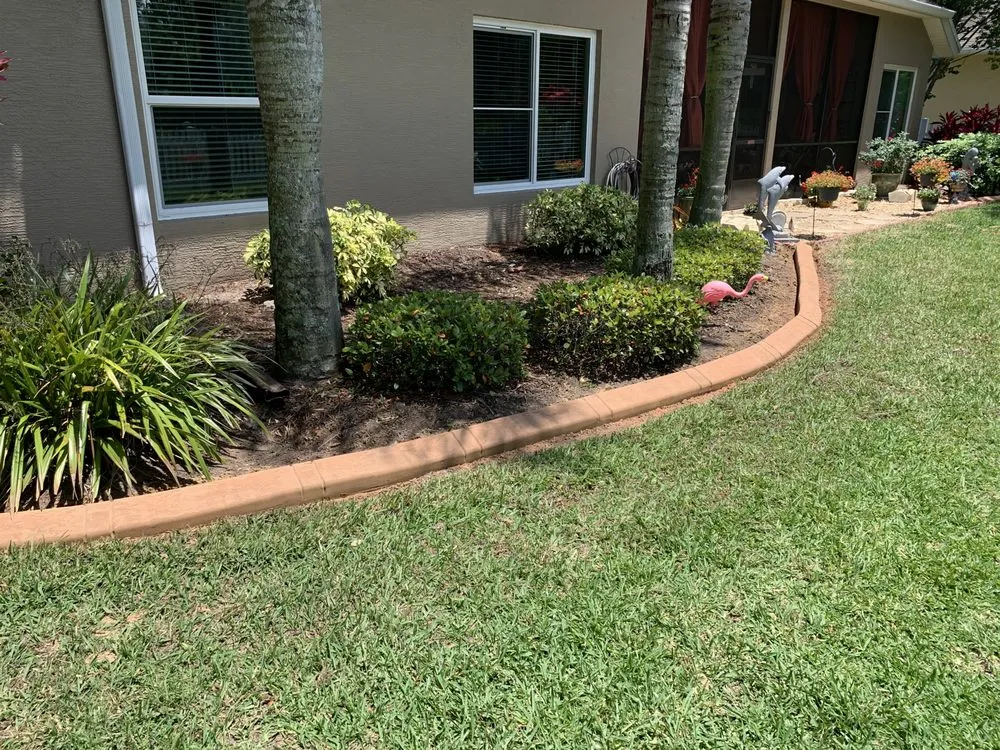 Reliable landscape design in Port Orange, FL by Visual Impact Curbing