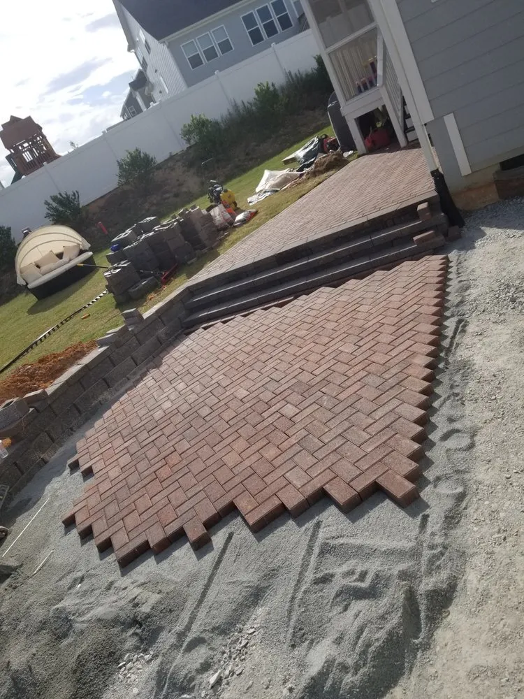 Trusted residential landscaping in Bunnlevel, NC by Visual Impressions Landscape