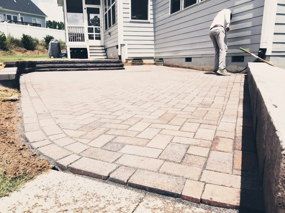 Top-rated garden landscaping for homes in Raleigh, NC by Visual Impressions Landscaping