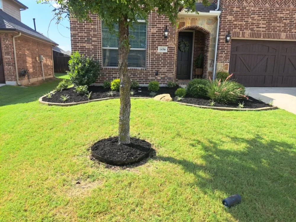 Trusted landscape installation near you in Whitewright, TX by Visual Mowing and Landscapes