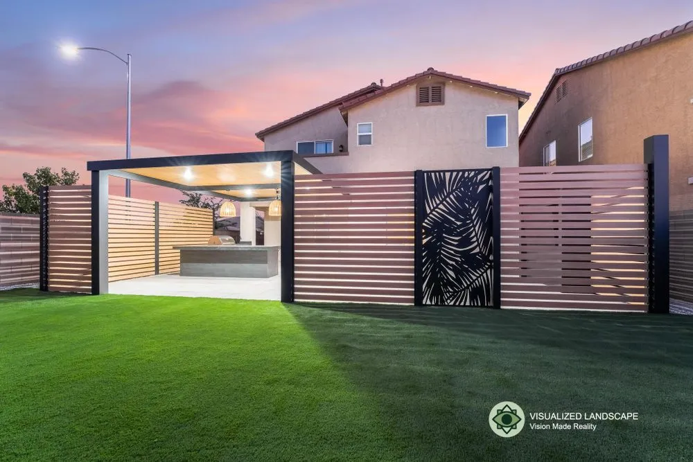 Affordable landscape design in North Las Vegas, NV by Visualized Landscape