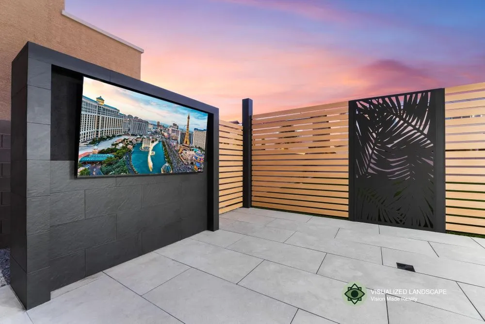 Affordable landscaping services for beautiful yards in North Las Vegas, NV by Visualized Landscape