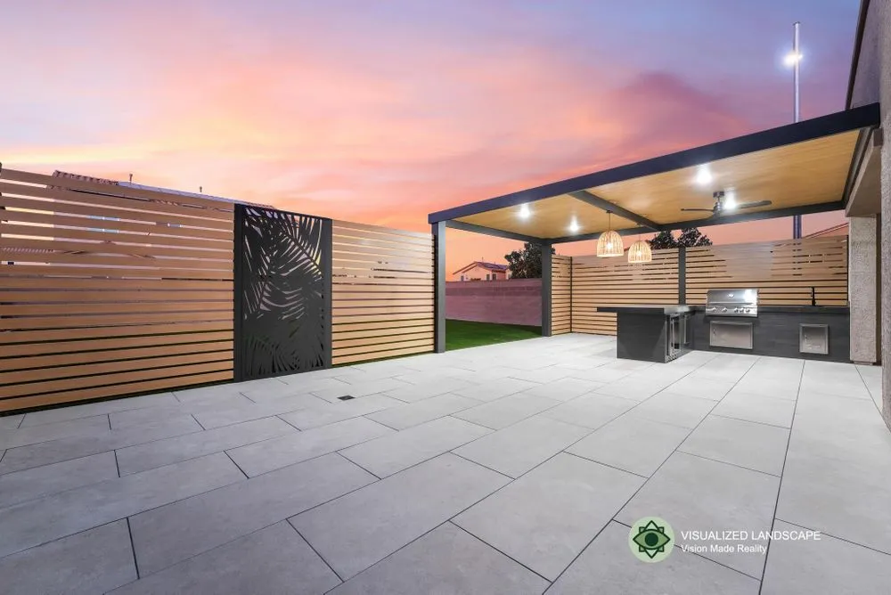 Professional outdoor landscaping for year-round maintenance across North Las Vegas, NV - Visualized Landscape