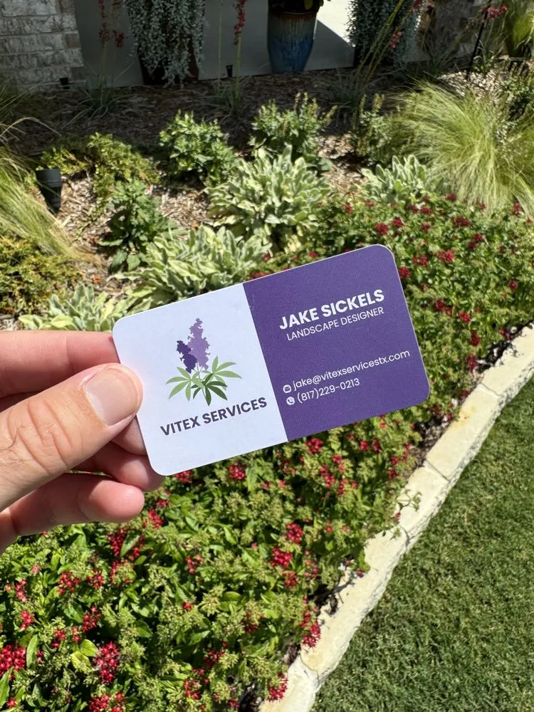 Custom outdoor landscaping with custom design across Crowley, TX - Vitex Services