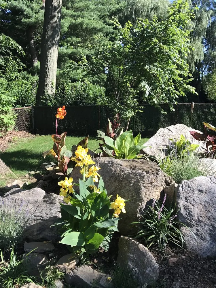Affordable garden landscaping with custom design across New Rochelle, NY - Vito Portanova Landscaping