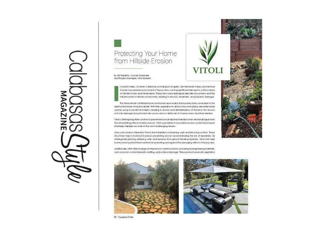 Affordable yard maintenance experts serving Calabasas, CA - Vitoli Landscape Design