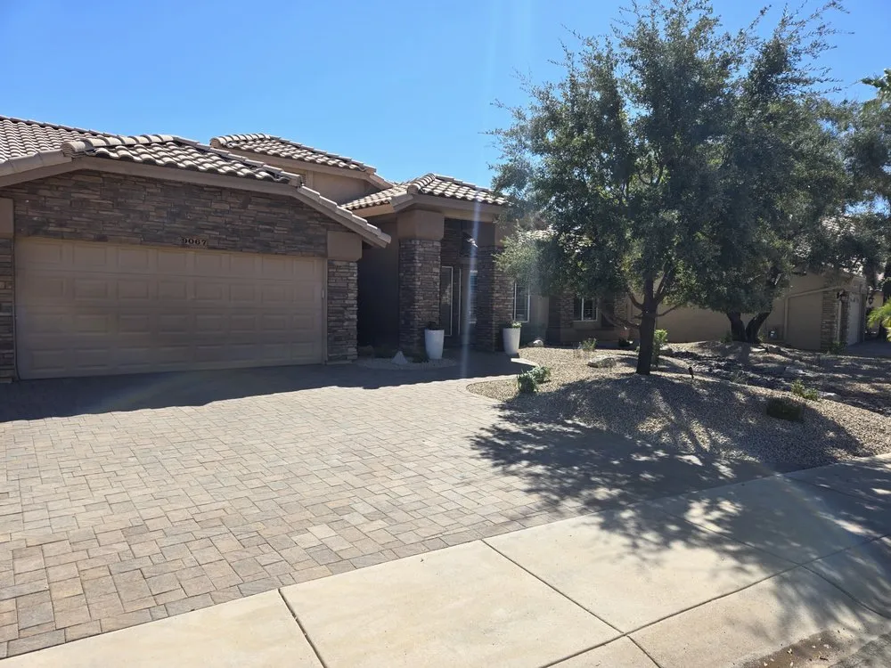 Affordable landscape installation in Phoenix, AZ by Viva Landscape & Design