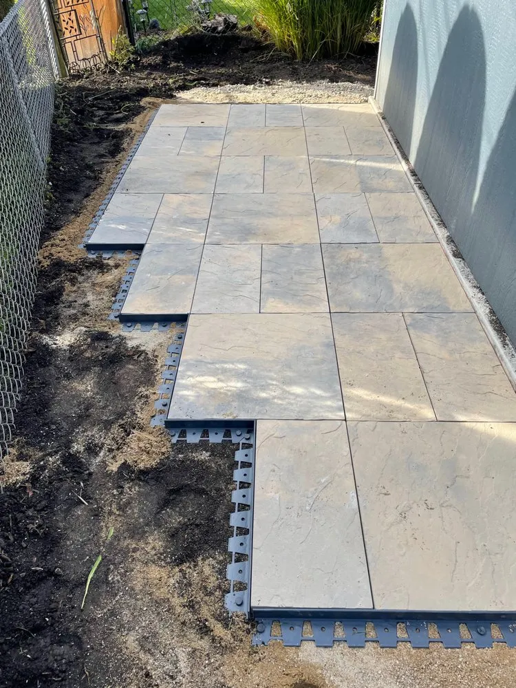 Affordable lawn mowing service with custom design in Des Plaines, IL by Vivas Landscaping