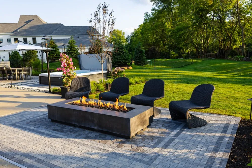 Local landscape installation for homes in Fishers, IN by Vive Exterior Design