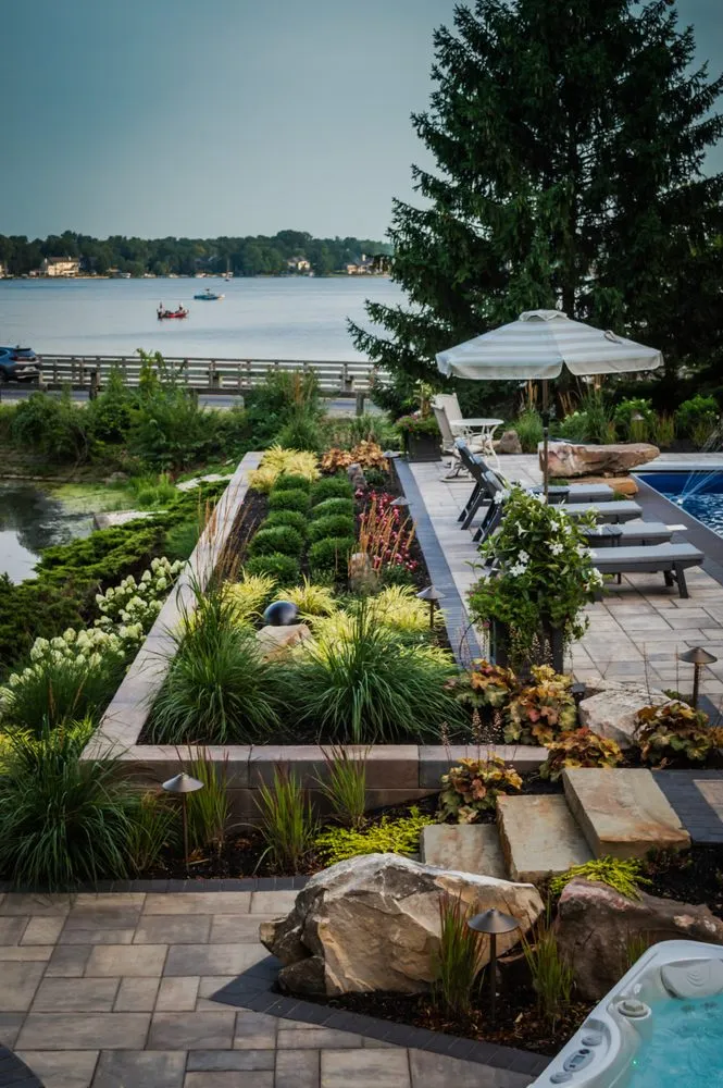 Local garden landscaping for homes across Fishers, IN - Vive Exterior Design