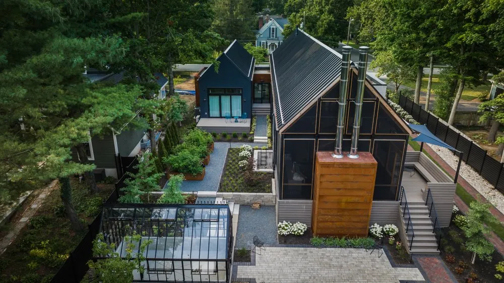 Custom lawn mowing service for homes in Fishers, IN by Vive Exterior Design