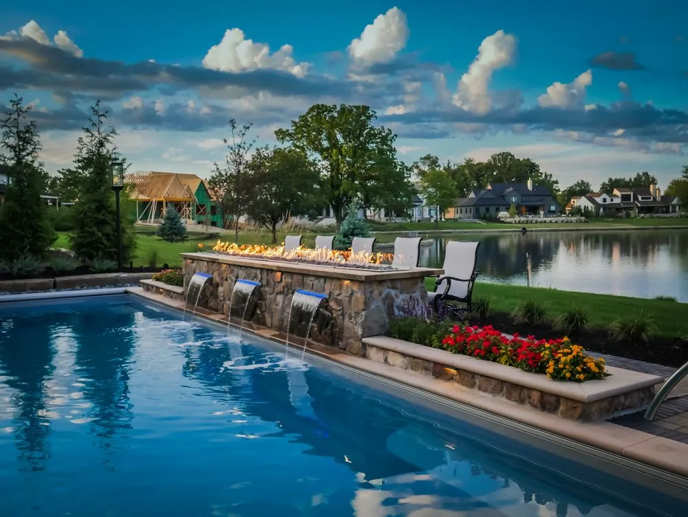 Custom garden landscaping for year-round maintenance across Fishers, IN - Vive Exterior Design